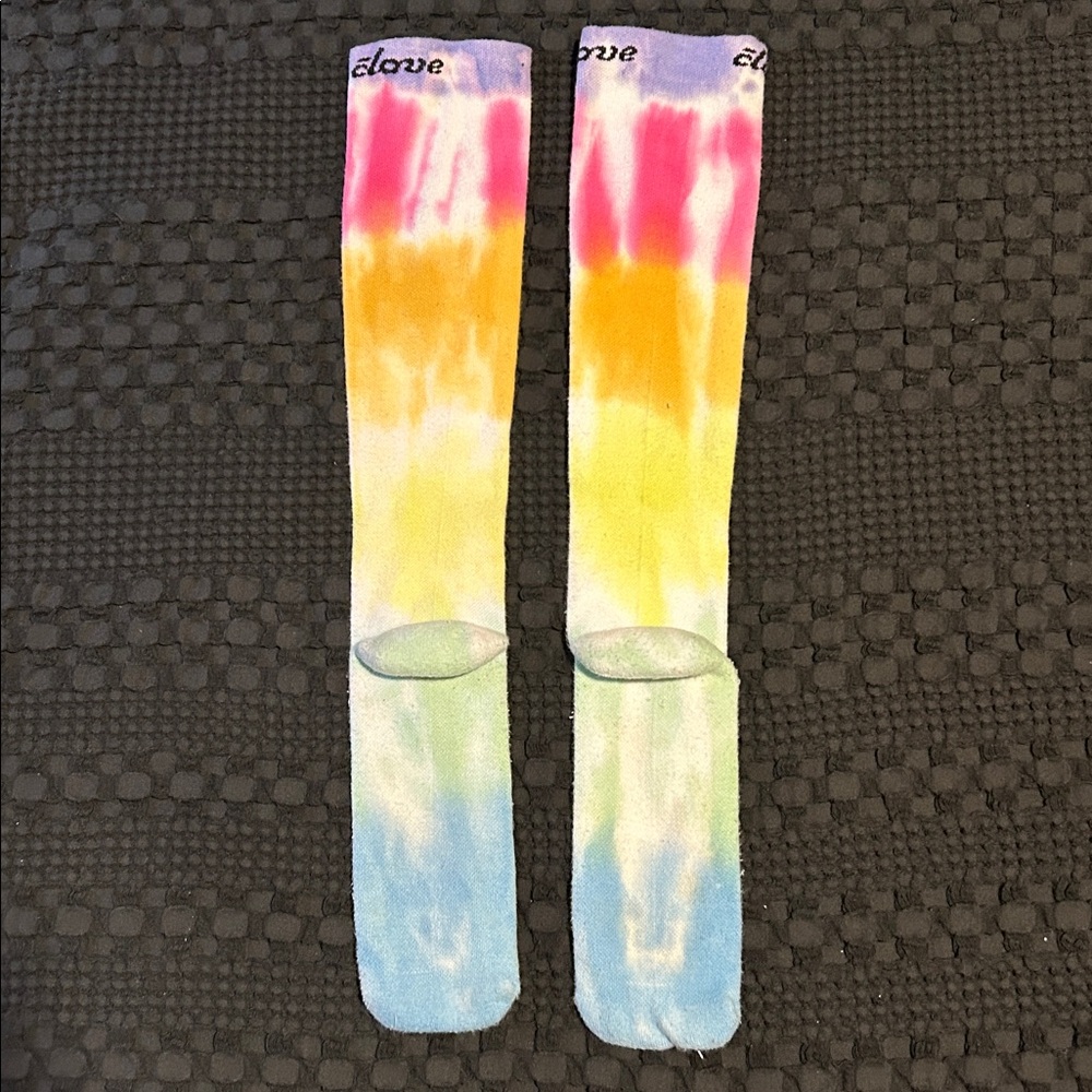 Clove Tie-Dye Knee-High Compression Socks - Picture 2 of 4